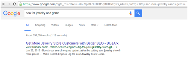 SEO for Jewelry
